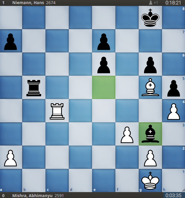 PERFECT WIN!! Fabiano Caruana vs Hans Niemann