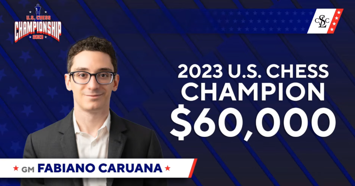 Fabiano Caruana wins Saint Louis Rapid and Blitz 2023