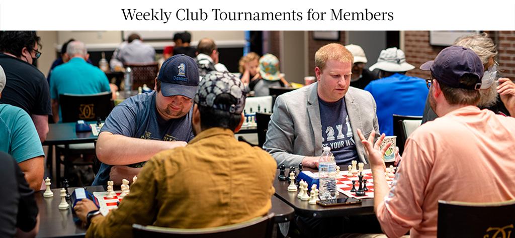 Weekly Club Tournaments for Members