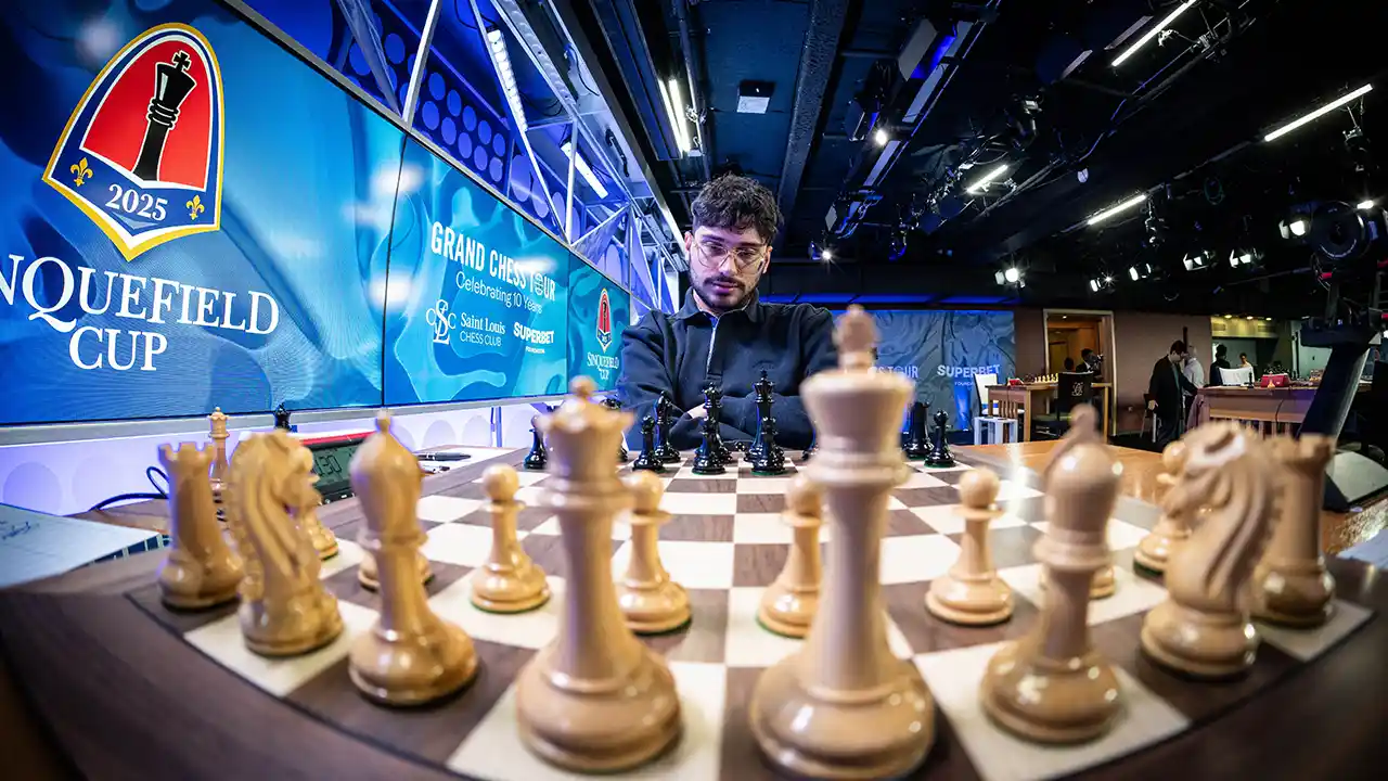 photo - 2025 Sinquefield Cup - Day 4 - GM Firouzja - LOS06790