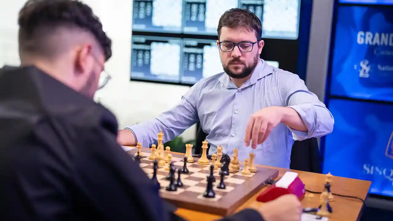 photo - 2025 Sinquefield Cup - Day 1 - Firouzja MVL - LOS02205