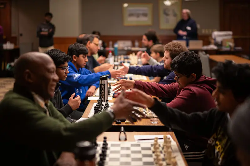 photo Chess Club Monthly 2025 round start