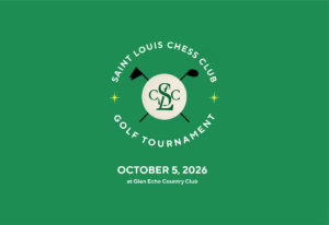 2026 Saint Louis Chess Club Golf Tournament graphic