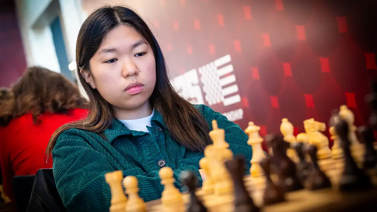 photo - 2025 U.S. Women's Chess Championship - Day 1 - IM Carissa Yip - LOU06201