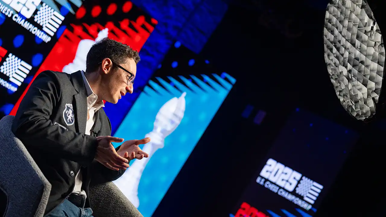 photo - 2025 US Chess Championship -- GM Fabiano Caruana - LOU03513