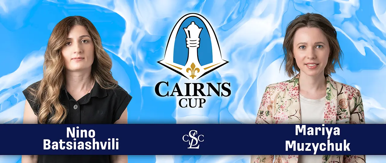 2025 Cairns Cup Round 5 Pairings - Batsiashvili vs Muzychuk