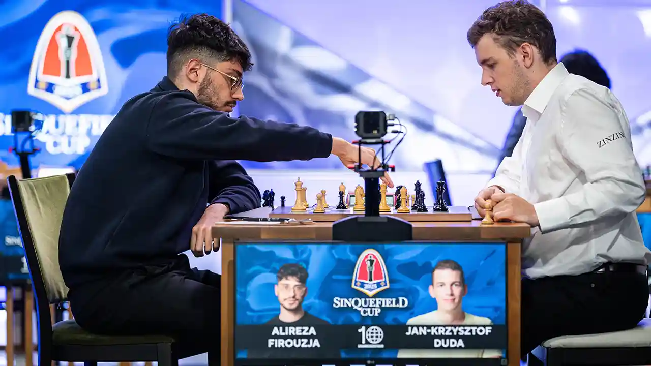 photo 2025 Sinquefield Cup - Day 2 - Firouzja Duda - LOS05065