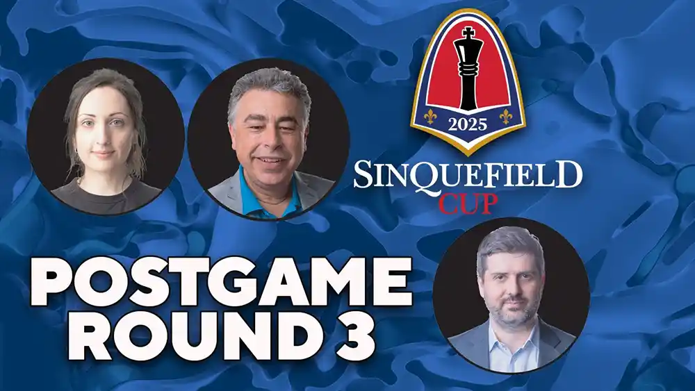 web graphic thumbnail - 2025 Sinquefield Cup - POSTGAME Round 3