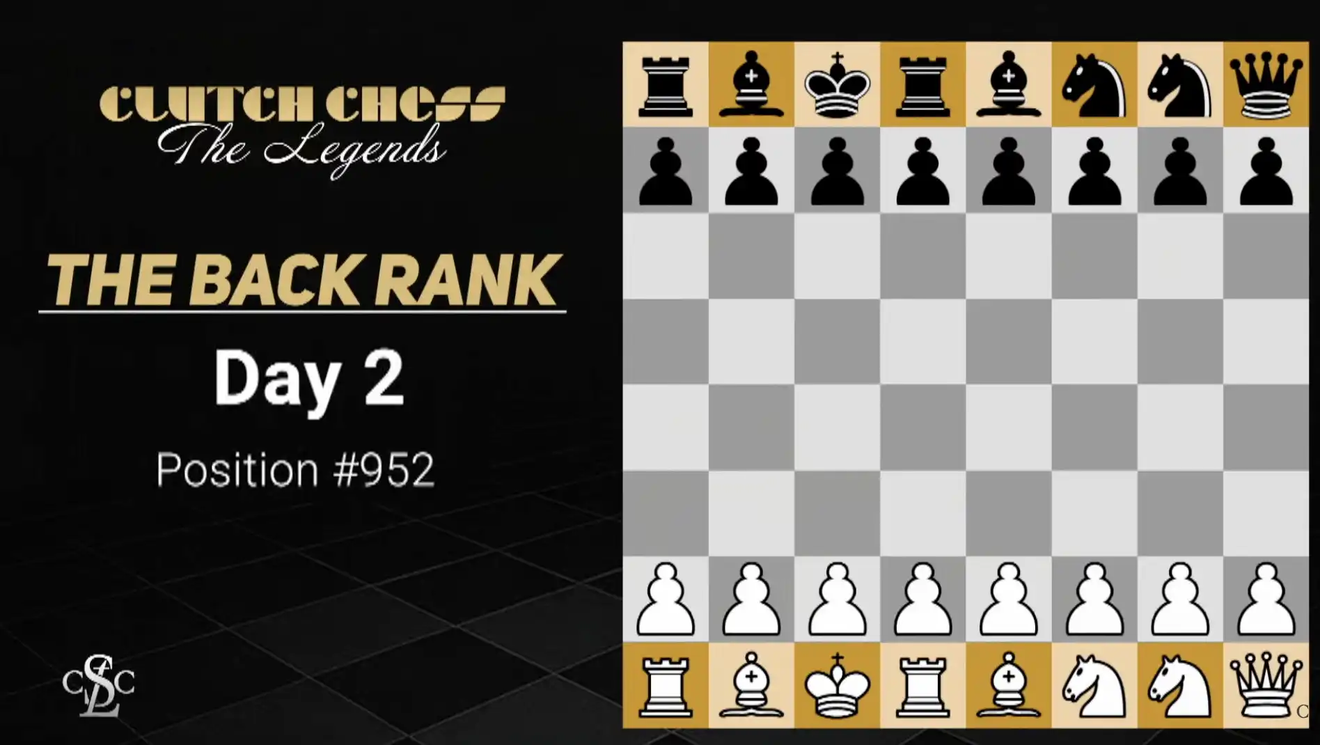 web graphic Day 2 - 2025 Clutch Chess Day 2 Position Reveal 952