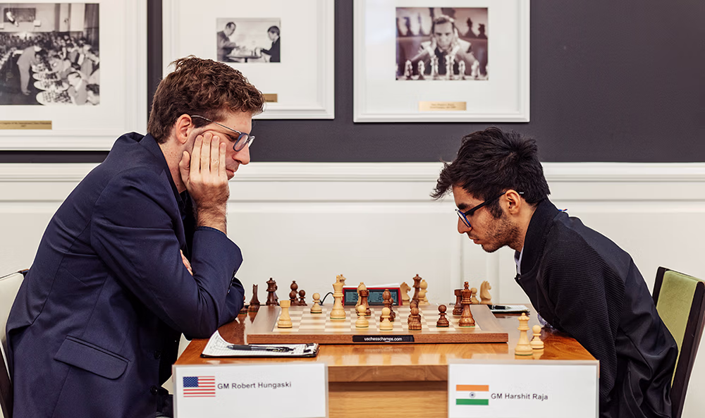 GMR Spotlight - GM Robert Hungaski vs GM Harshit Raja
